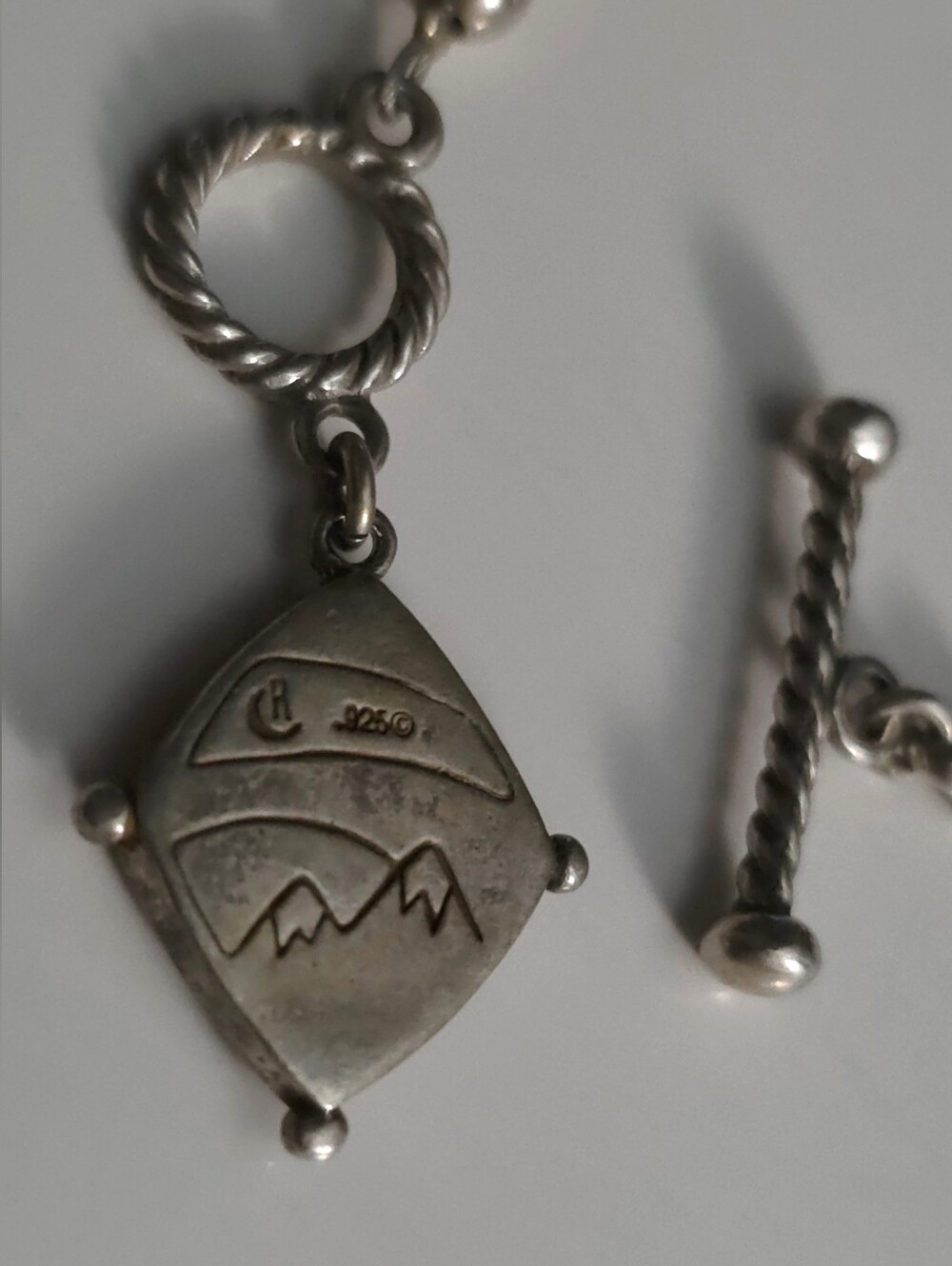Carolyn Pollack - Relios Sterling Toggle Bracelet - Picture 3 of 5